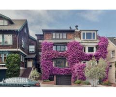 4-Level Home w/ Beautiful Facade in Grt Cow Hollow Location